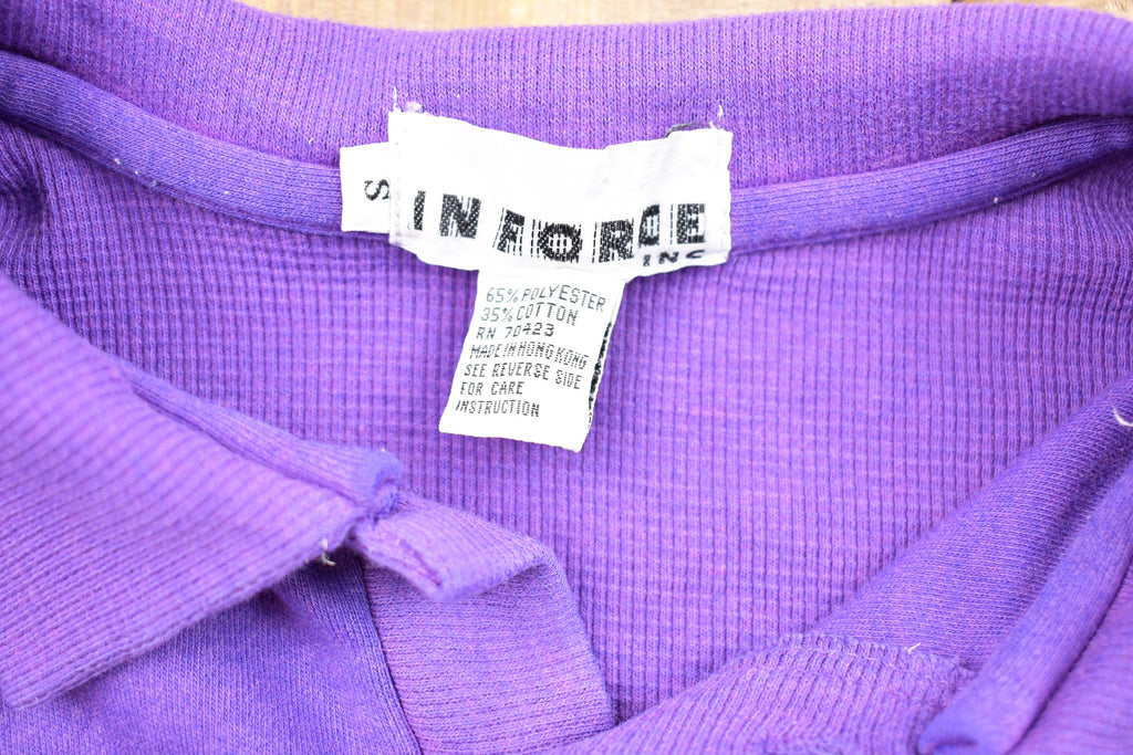 Vintage 1990s Quarter Button Sweatshirt