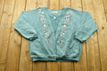 Vintage 90's Bird Graphic Cardigan Sweater