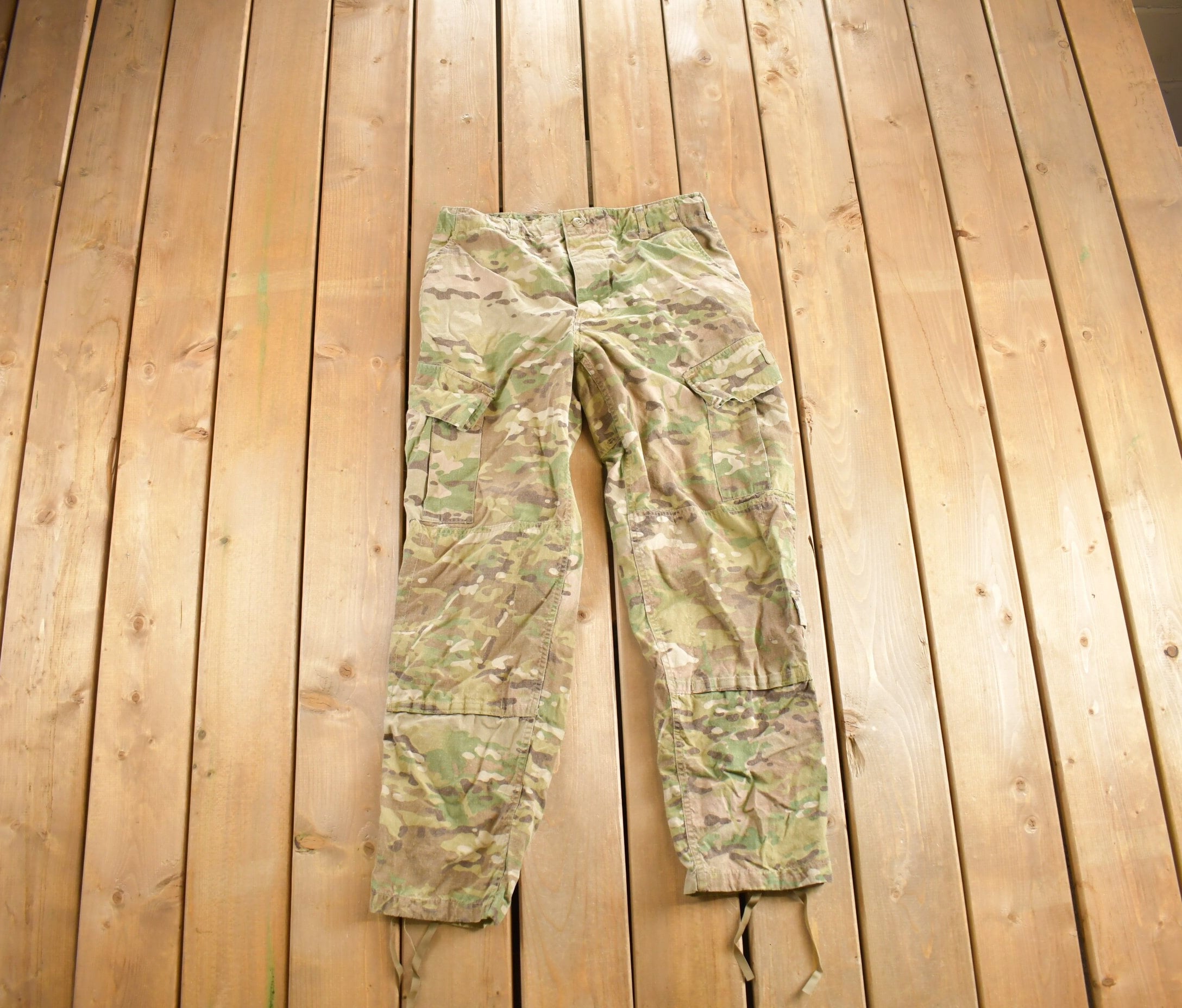 Vintage 1990s Army Duck Hunter Camouflage Cargo Pants Size 29 x 31