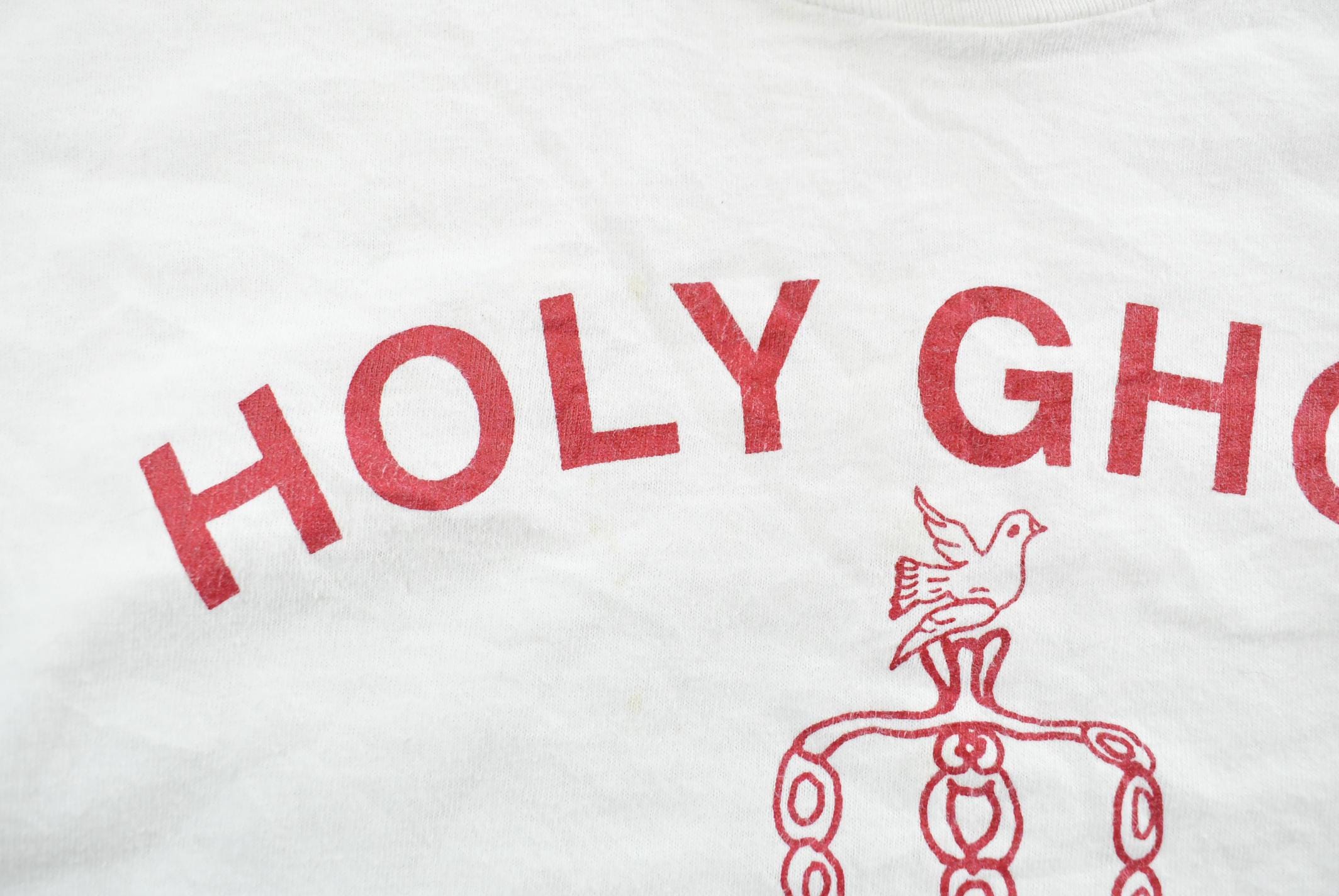 Vintage 1990s Holy Ghost Brotherhood of Charity Massachusetts T-Shirt Mens L  Single Stitch  Made In USA  90s Graphic Tee  Religious