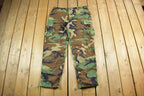 Vintage 2000s Army Woodland Camouflage Cargo Pants Men's 38 x 21