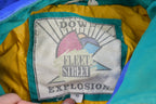 Vintage 1980s Down Explosion Fleet Street Puffer Jacket