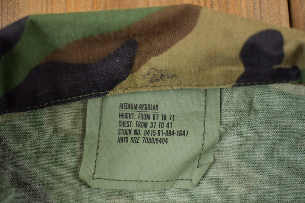 Vintage 2001 Military Army Jacket