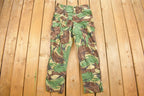 Vintage 1990s Woodland Camouflage Cargo Pants Size 28 - 32 x 28