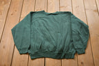 Vintage 1980s Blank Raglan Crewneck Sweatshirt