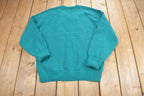 Vintage 1980s Ingo Blank V-Neck Knit Sweater