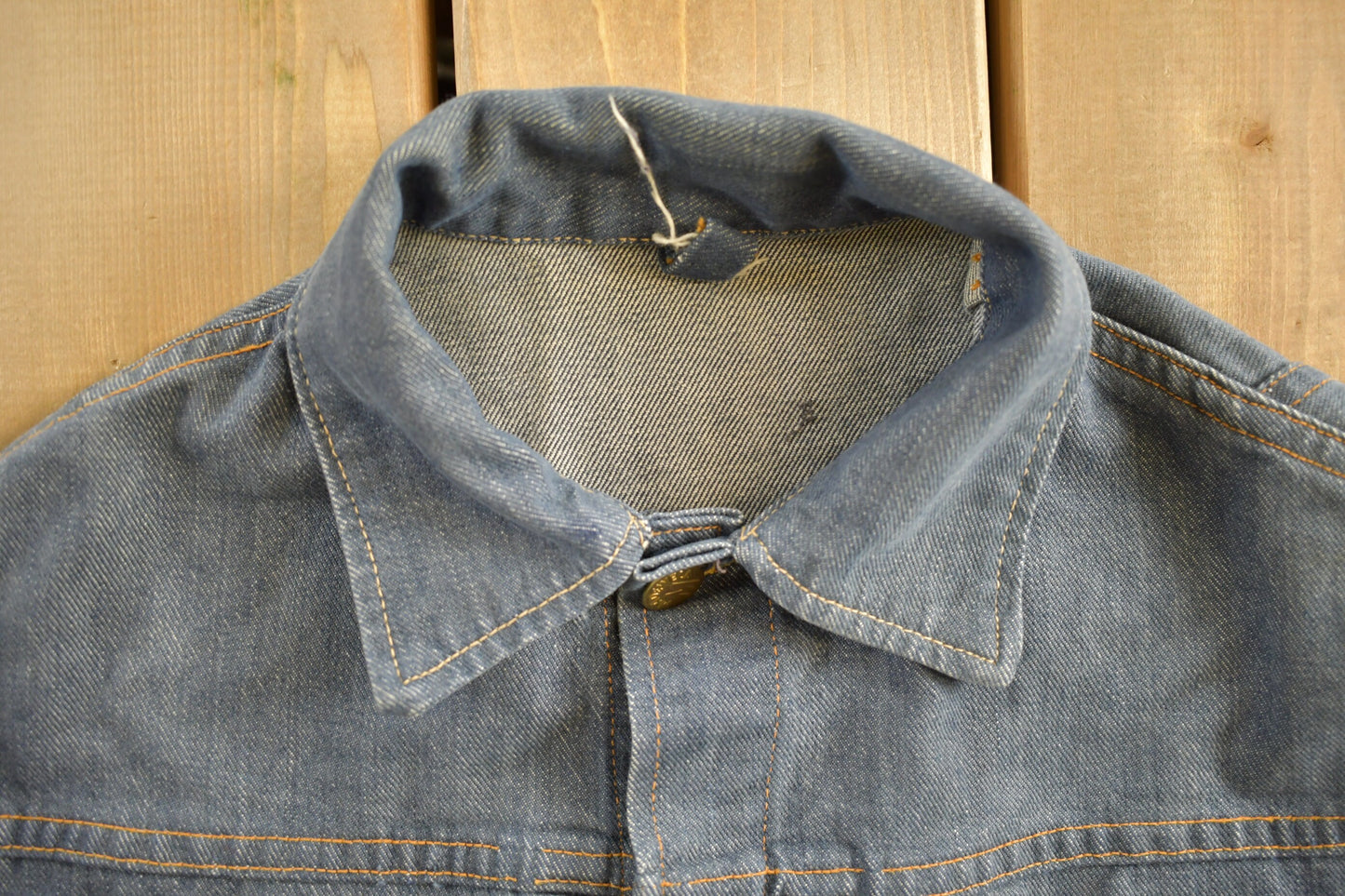 Vintage 1960s Denim Jean Jacket / Vintage Denim / Streetwear / Vintage Fall Outerwear / Fall Jacket / Casual Wear / True Vintage