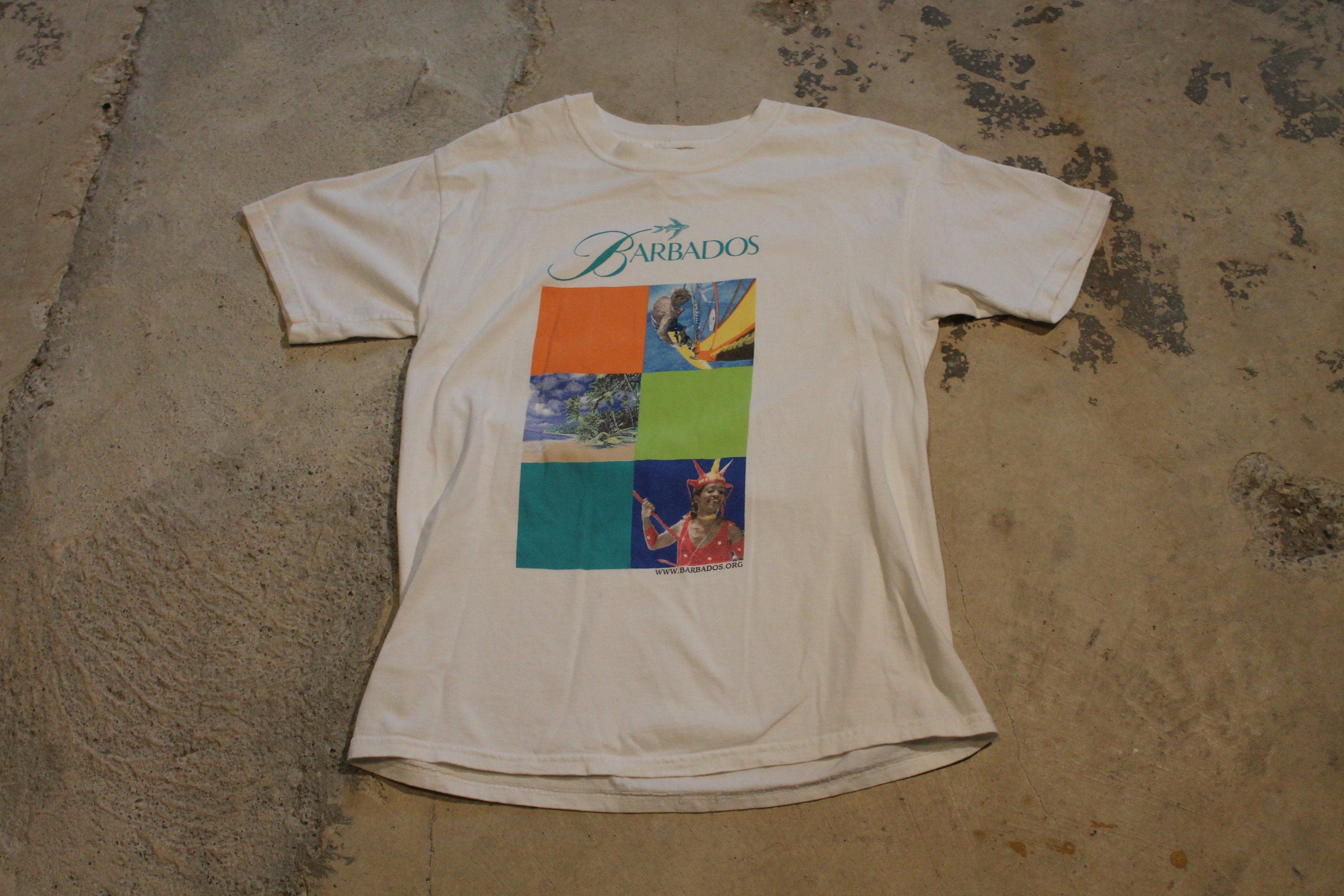Vintage 1990s Barbados Souvenir T Shirt