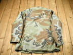 Vintage Military Camouflaged Field Jacket