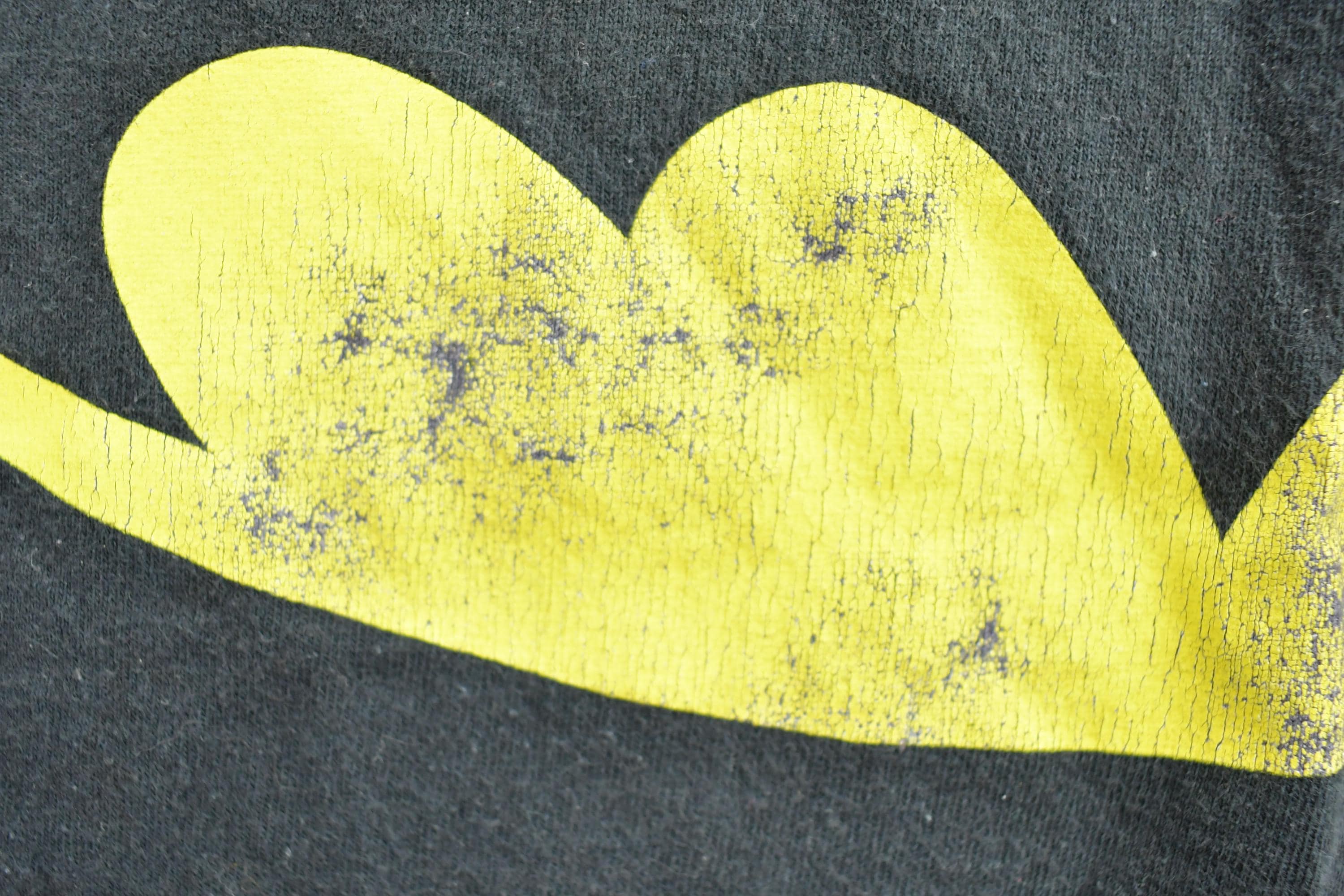 Vintage 1990s Batman Yellow Logo Graphic T-Shirt