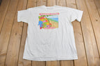 Vintage 1990s The Tropics Just Got Cooler Seagrams Coolers Souvenir T Shirt  Streetwear  Made In USA  Vacation Tee  Travel T Shirt