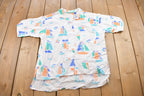 Vintage 1990s Piccolo Boats Button Up Shirt