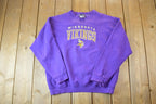Vintage 1990s Minnesota Vikings Pro Player NFL Crewneck Sweatshirt