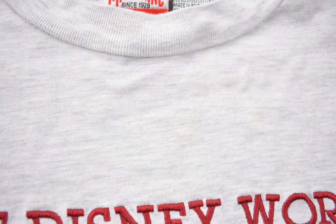Vintage 1990s Mickey Mouse Resorts Embroidered T-Shirt