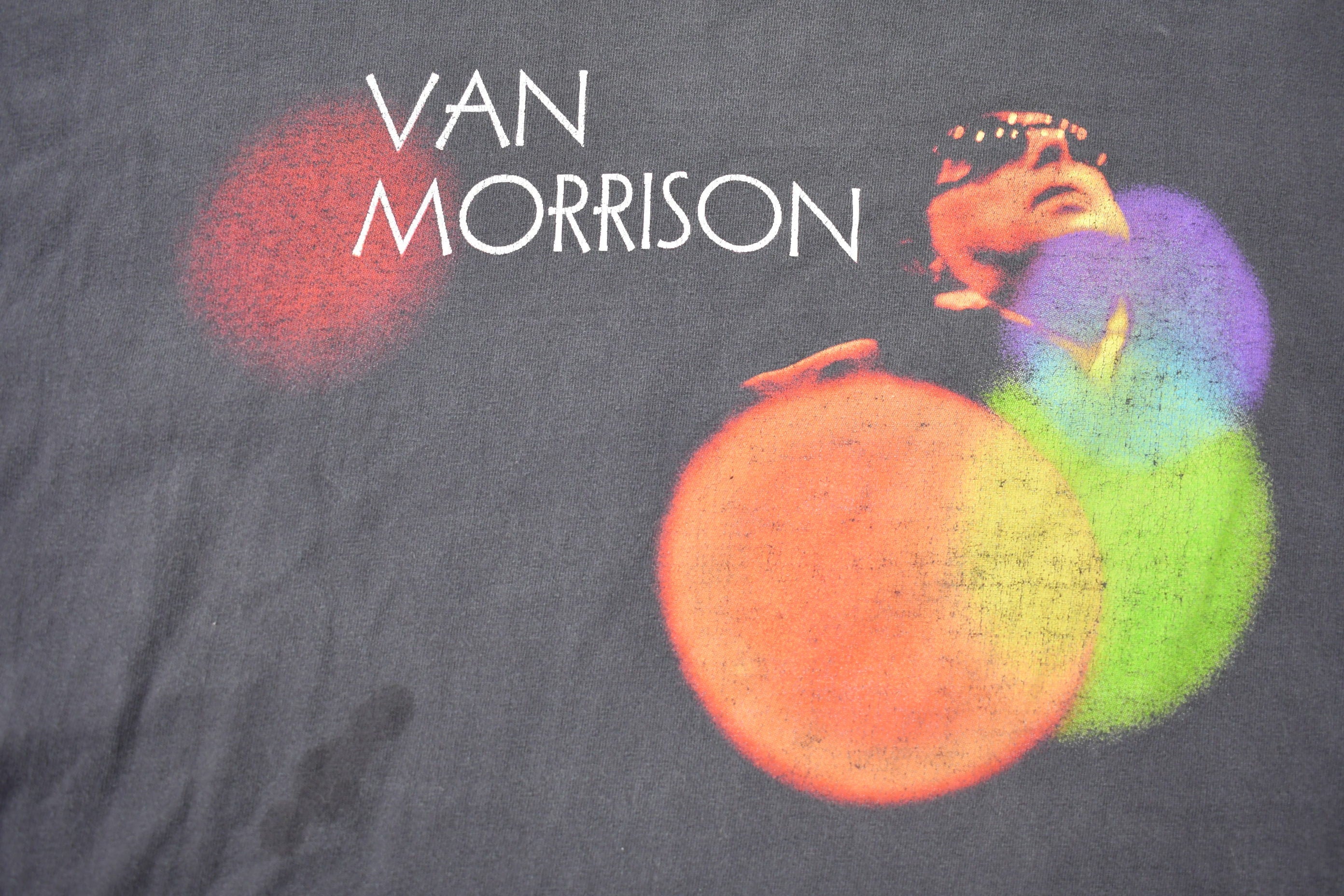 Vintage 1999 Van Morrison Back on Tour T-Shirt