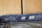Vintage Deadstock Y2K Miss Me Bedazzled Low Rise Jeans Women's Size 26x31