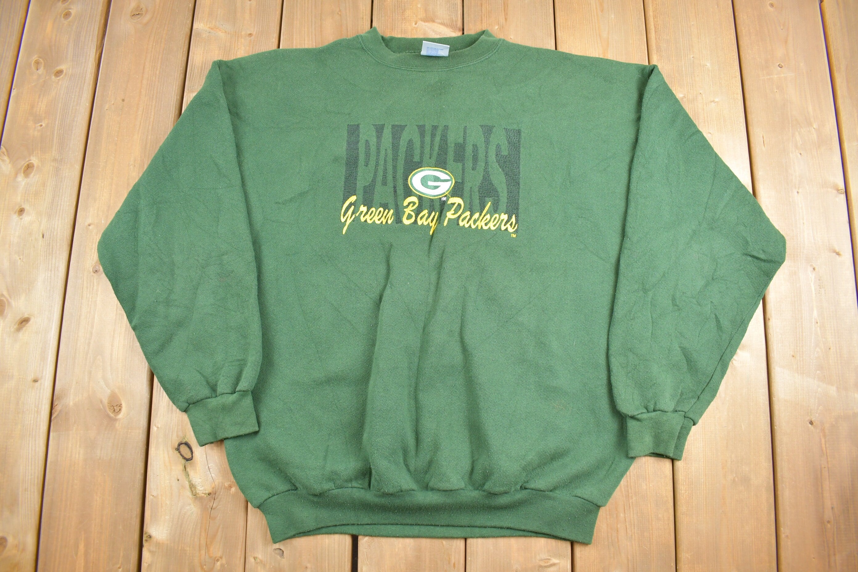 Vintage 1990s Green Bay Packers NFL Crewneck Sweatshirt
