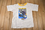 Vintage 1980s Cycling Graphic Single Stitch Graphic T Shirt