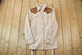 Vintage 1990s rrrruss South Western Style Button Up Rodeo Shirt