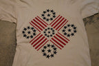 Vintage 1990s Stars And Stripes Graphic T Shirt