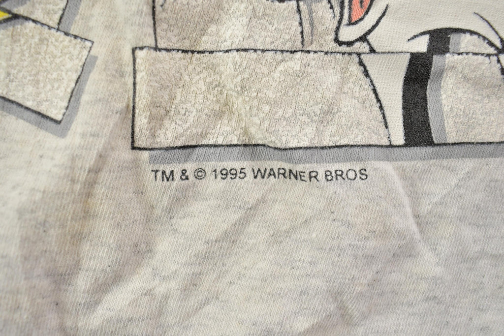 Vintage 1990s warner Bro Bugs Bunny Cartoon Promo T-Shirt