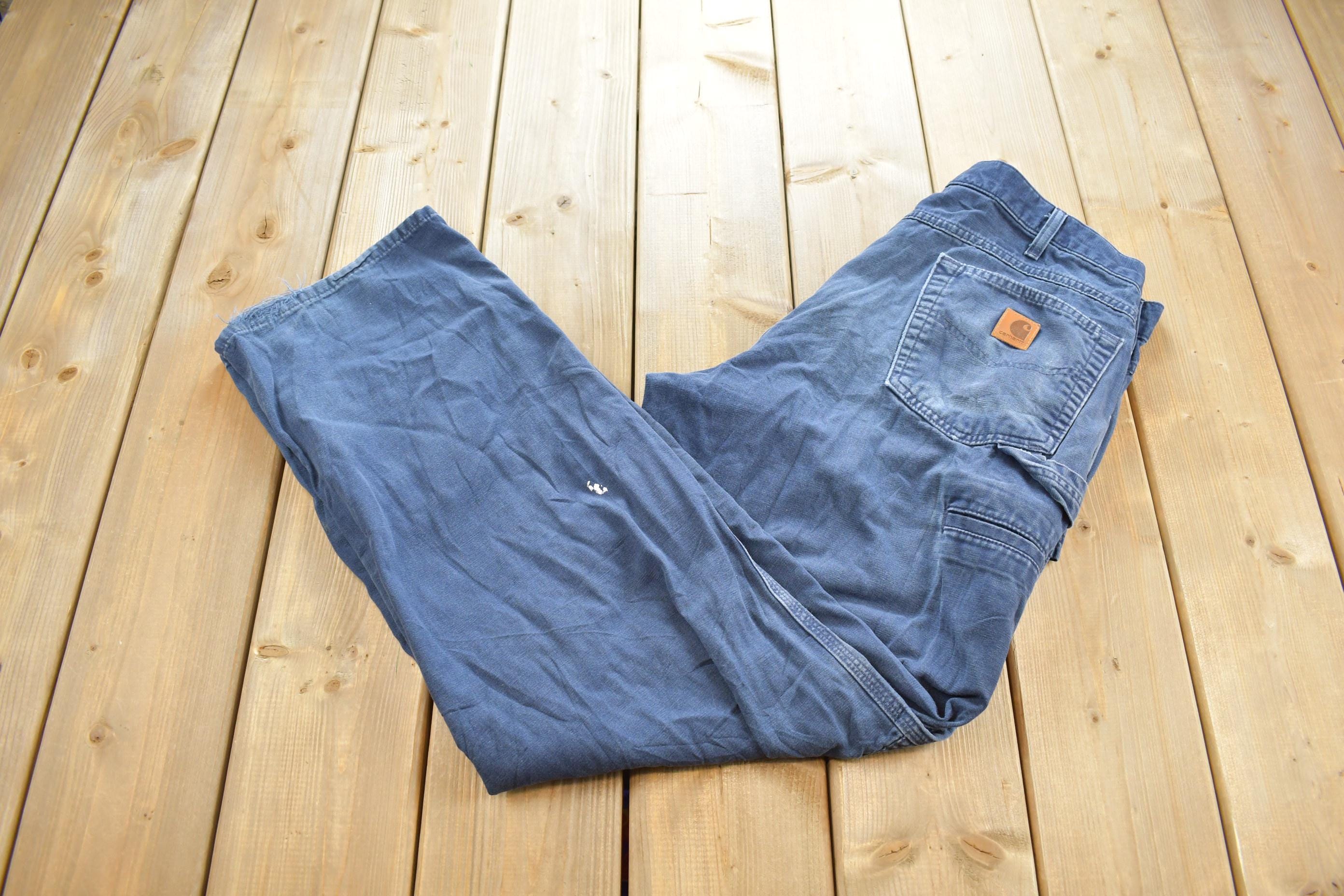 Vintage 1990s Carhartt Loose Fit Work Pants Size 36x34