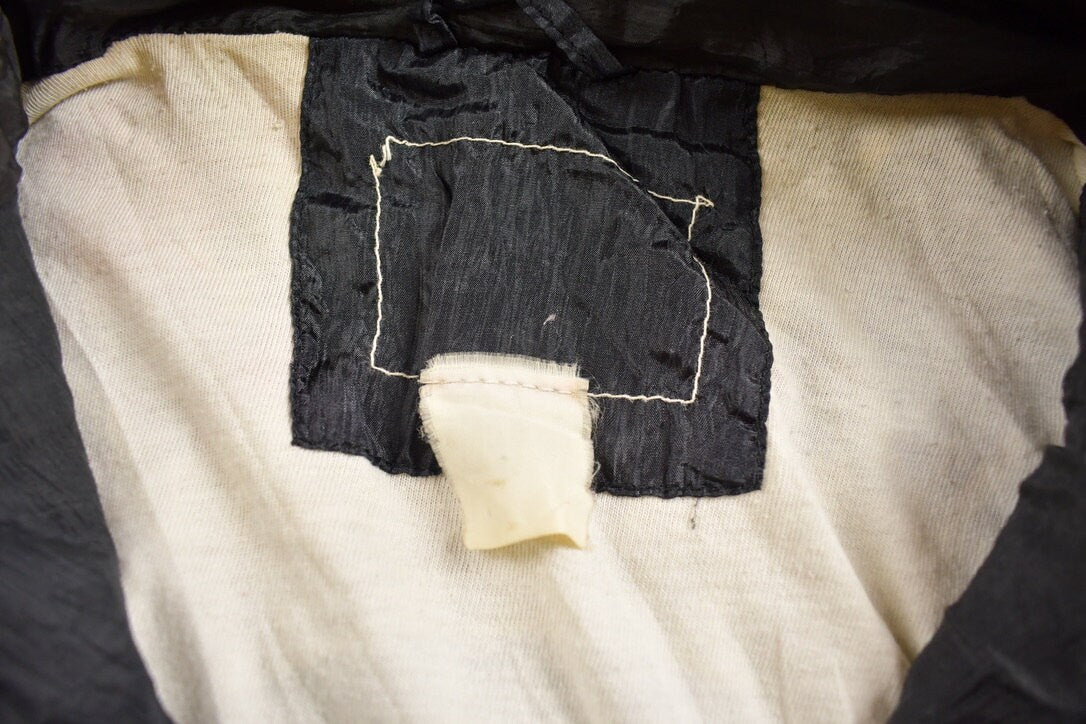 Vintage 1990s Equestrian Equestrian Theme Wind Breaker Jacket