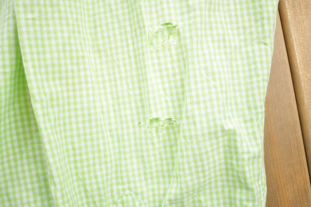 Vintage 1990s Ralph Lauren Blake Gingham Casual Long Sleeve Button Up