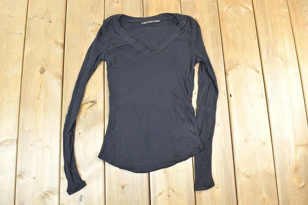 Women Vintage Vigoss Y2K Black Dress Shirt / Vigoss Grunge Skull Print / Contrast Stitch / Internet Famous Clothing / Over Dyed