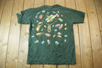 Vintage 1995 Insect Theme Graphic T-Shirt