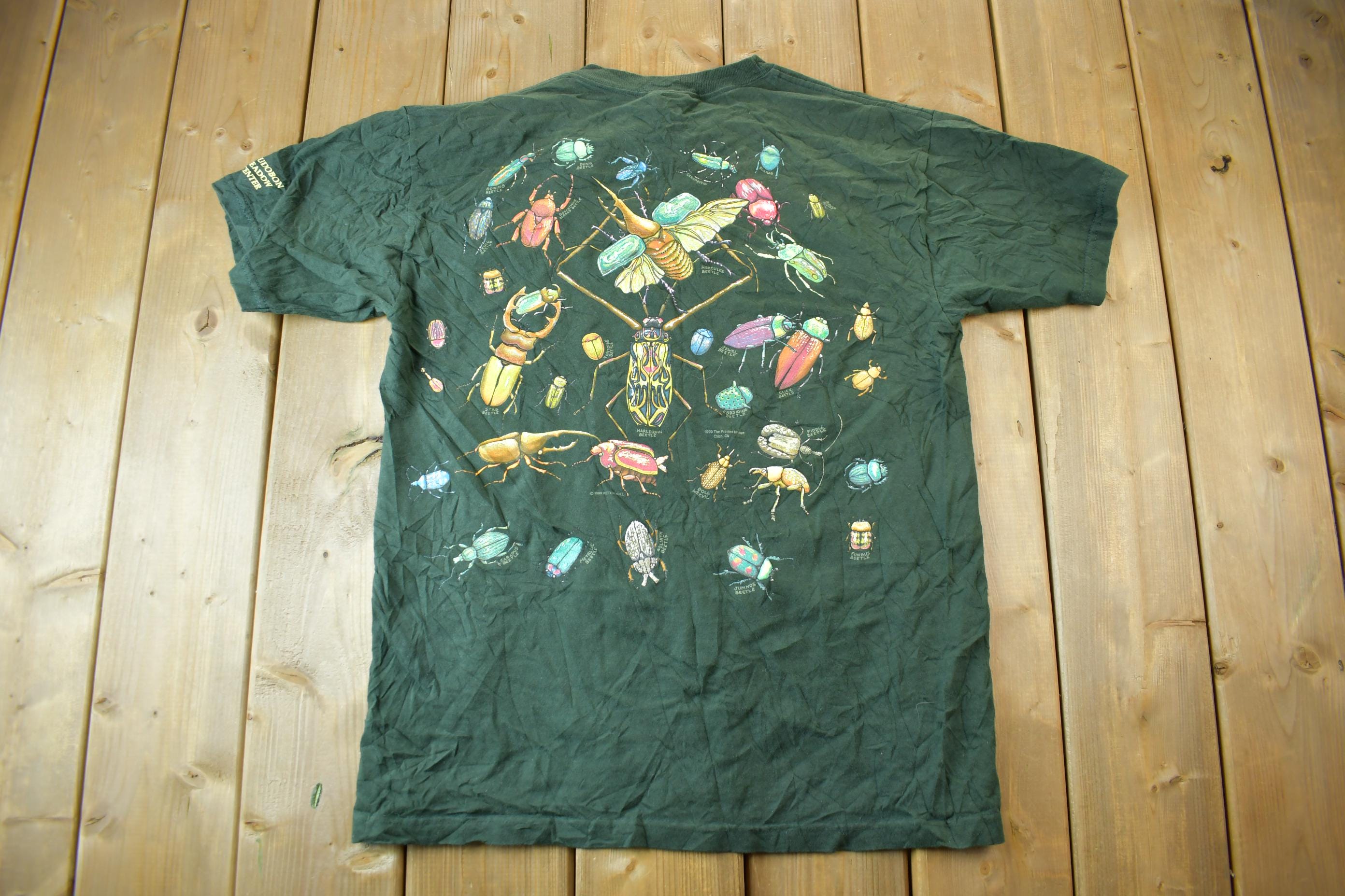 Vintage 1995 Insect Theme Graphic T-Shirt