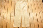 Vintage 1990s Brown Trousers Size 34 x 31