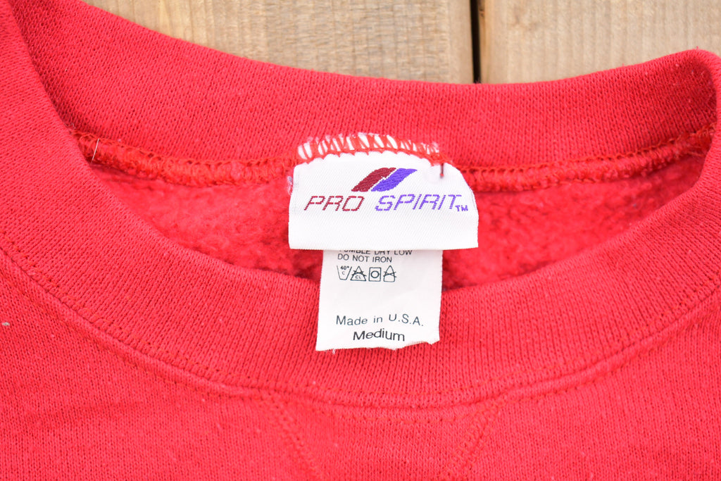 Vintage 1990s Pro Spirit Made In USA Crewneck Sweatshirt
