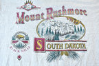 Vintage 1990s Mount Rushmore South Dakota Graphic Single Stitch Souvenir Travel T-Shirt