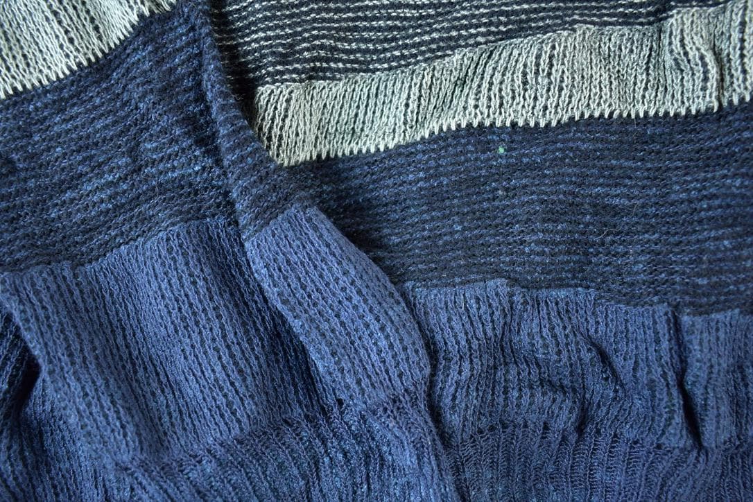 Vintage 1990s Britches Classic Sport Knit Abstract Pattern Crewneck Sweater