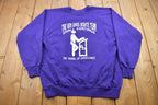 Vintage 1990s Ben Davis High School Debate Team Graphic Crewneck Sweatshirt