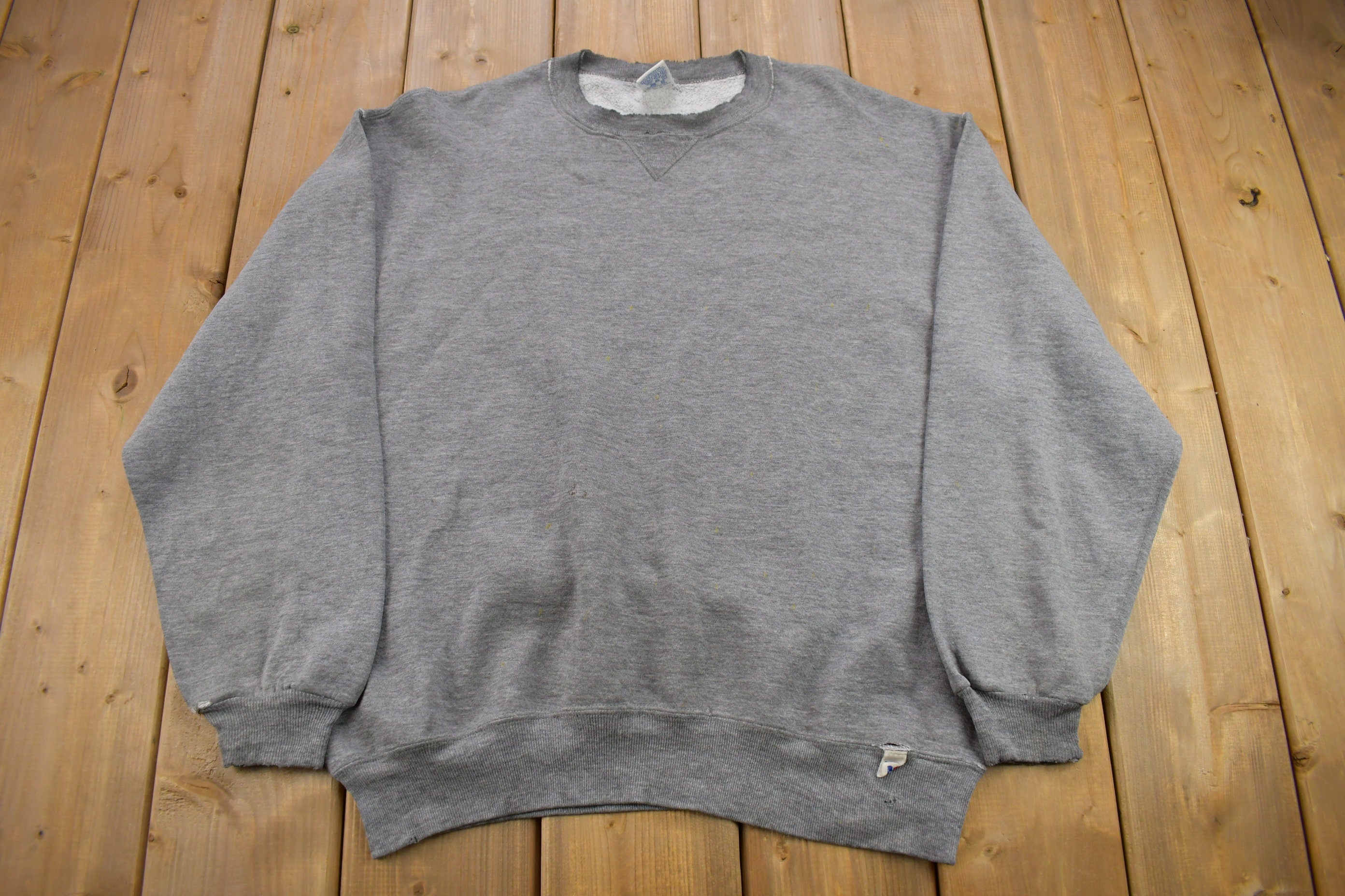 Vintage 1990s Russell Athletics Blank Crewneck Sweatshirt