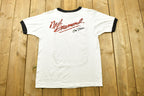 Vintage 90's Neil Diamond On Tour Ringer T-shirt