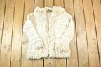 Vintage 1970s 100% Wool Lion Tassel True Vintage Light Jacket Made In USA