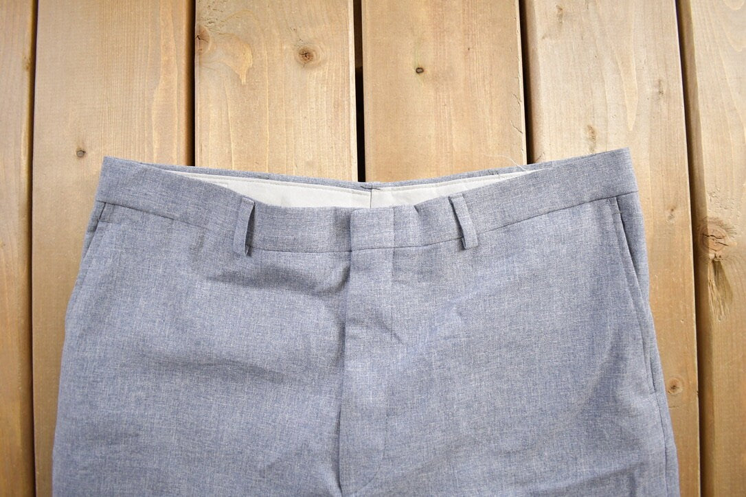 Vintage 1980s Southport Wool Trousers Size 34x25