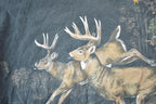 Vintage 1990s Realtree Camo Triple Deer Outdoorsman Crewneck Sweatshirt Mens L