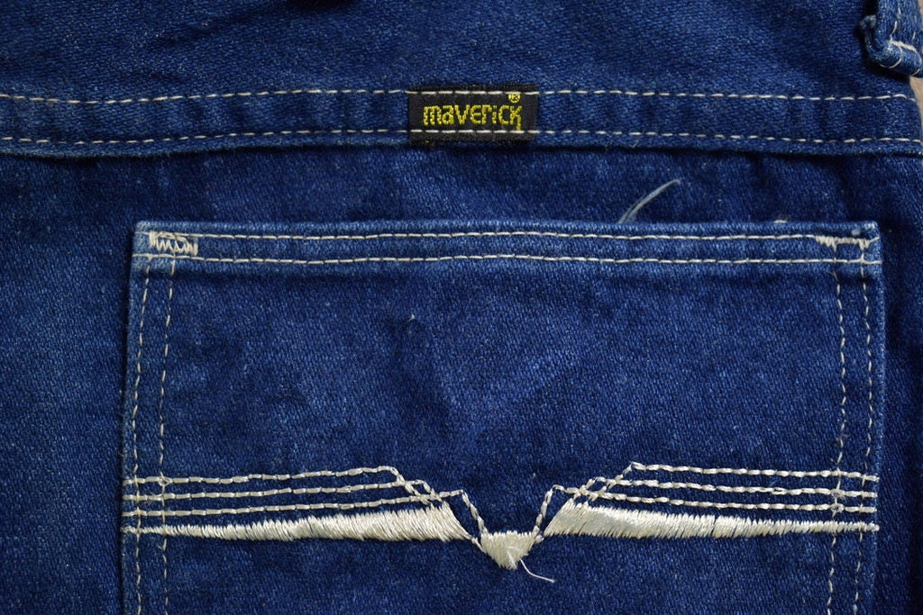 Vintage 1980s Maverick Denim Jeans Size 34 x 29