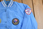 Vintage 1990s Holloway Korean War Veterans Satin Bomber Jacket