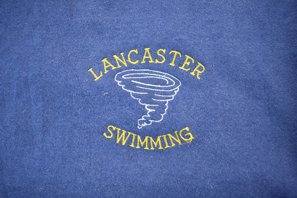 Vintage 1990s Lancaster Swimming Crewneck Sweatshirt