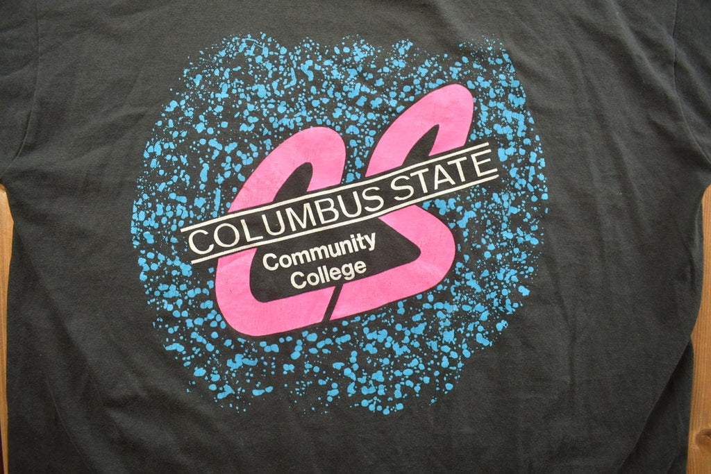 Vintage 1990s Columbus State Community College T-Shirt