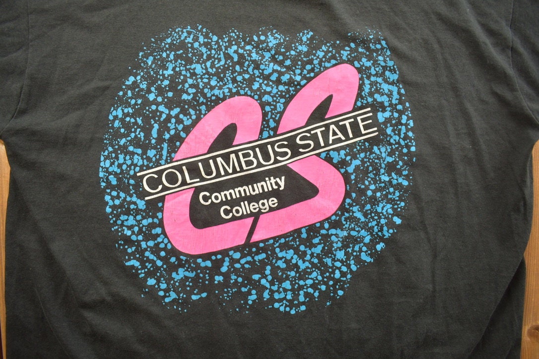 Vintage 1990s Columbus State Community College T-Shirt