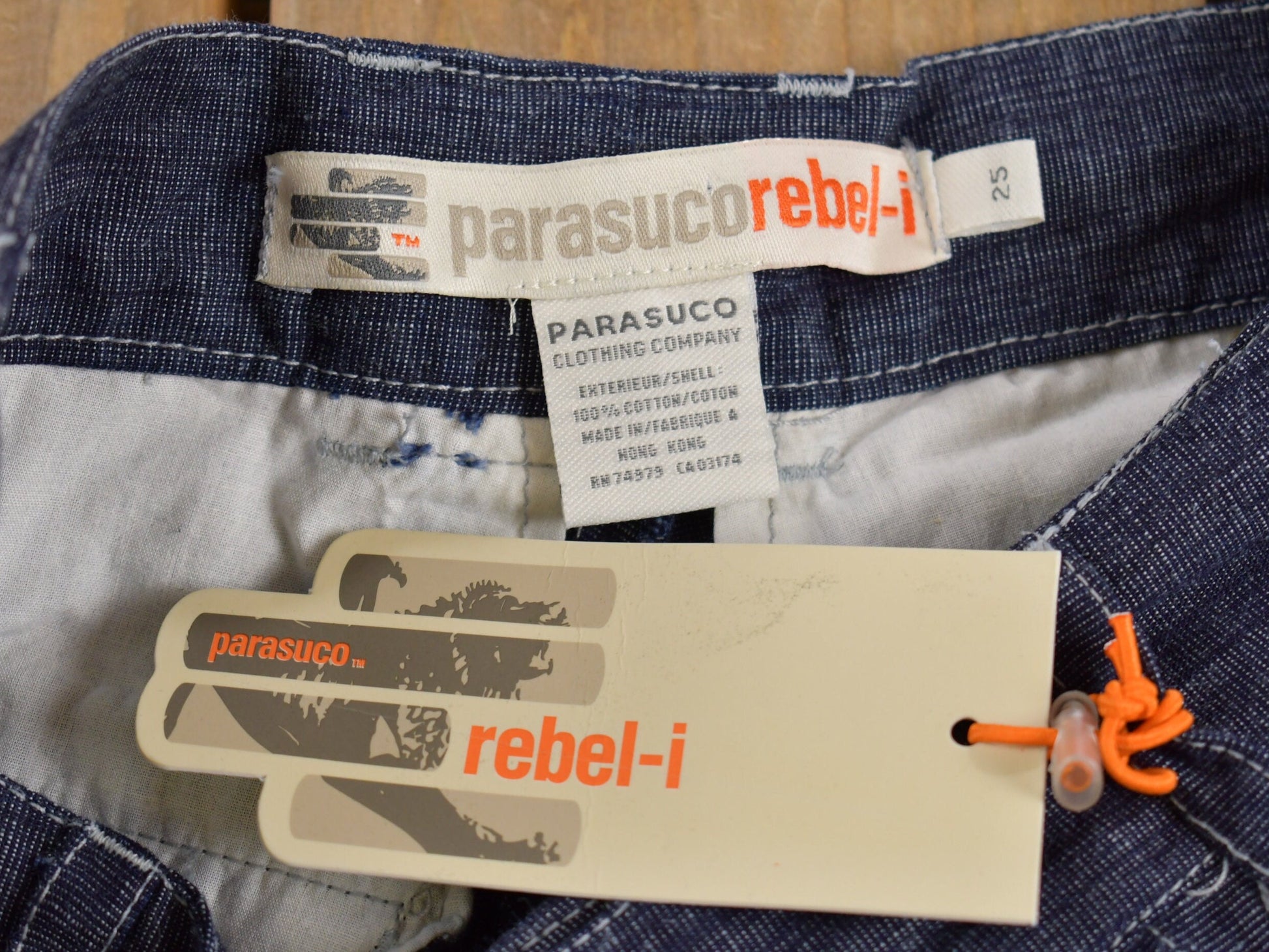 Vintage Deadstock 1997 Parasuco Flared Lowrise Y2K Style Jeans