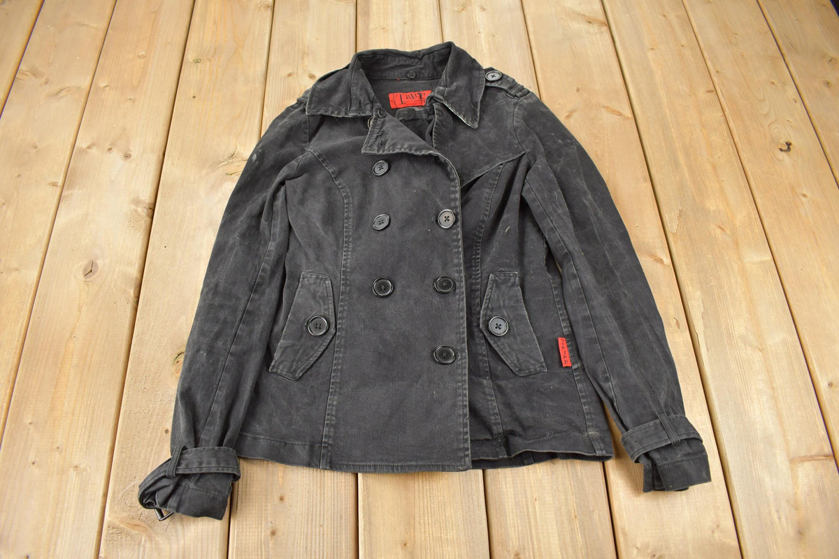 Vintage 1990s Tripp NYC Goth Style Button Up Jacket