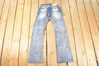 Vintage Deadstock Y2K Grace In LA Bedazzled Bootcut Aztec Low Rise Jeans Women's Size 27 x 32