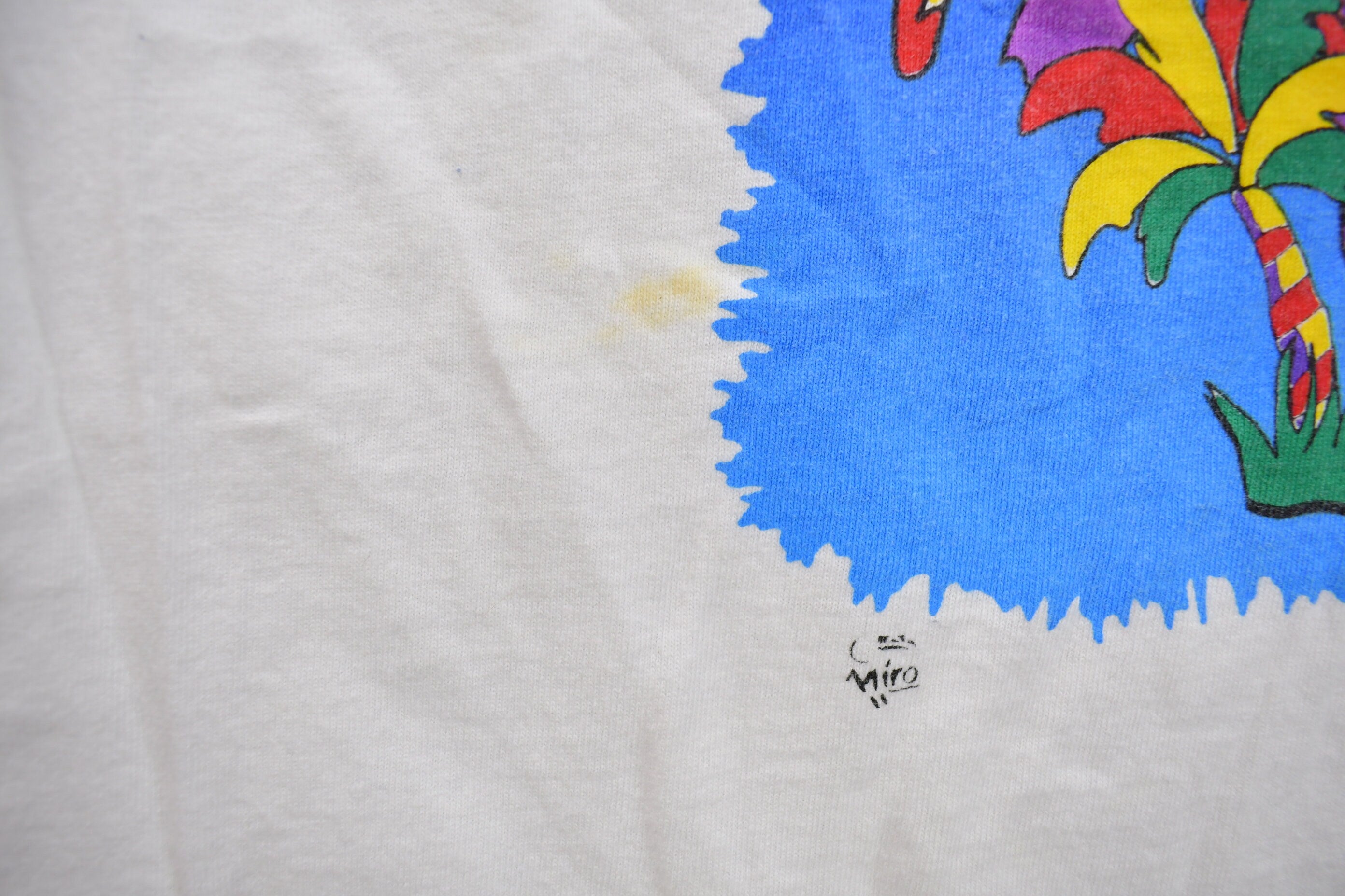 Vintage 1990s Cancun Mexico Souvenir T Shirt